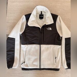 The North Face Dark Grey and White Logo Patch